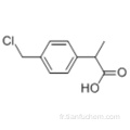 Acide 2- (4-chlorométhylphényl) propionique CAS 80530-55-8